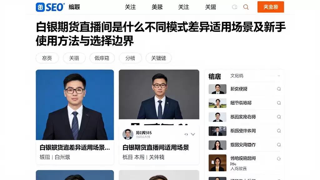 白银期货直播间是什么不同模式差异适用场景及新手使用方法与选择边界