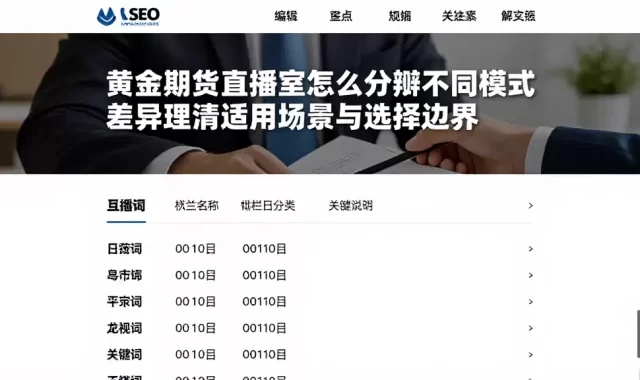 黄金期货直播室怎么分辨不同模式差异理清适用场景与选择边界