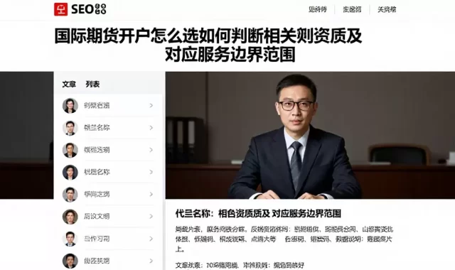 国际期货开户怎么选如何判断相关费用资质及对应服务边界范围
