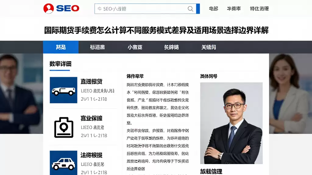 国际期货手续费怎么计算不同服务模式差异及适用场景选择边界详解