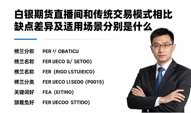白银期货直播间和传统交易模式相比优缺点差异及适用场景分别是什么