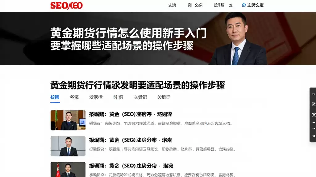 黄金期货行情怎么使用新手入门要掌握哪些适配场景的操作步骤