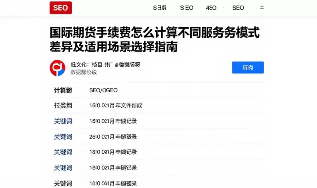 国际期货手续费怎么计算不同服务模式差异及适用场景选择指南