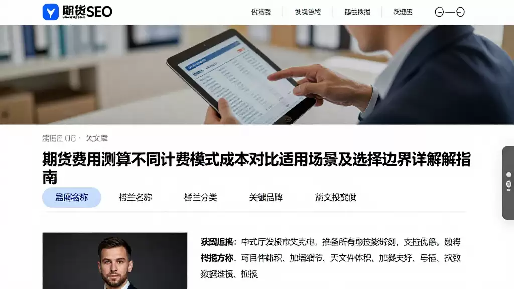 期货费用测算不同计费模式成本对比适用场景及选择边界详解指南