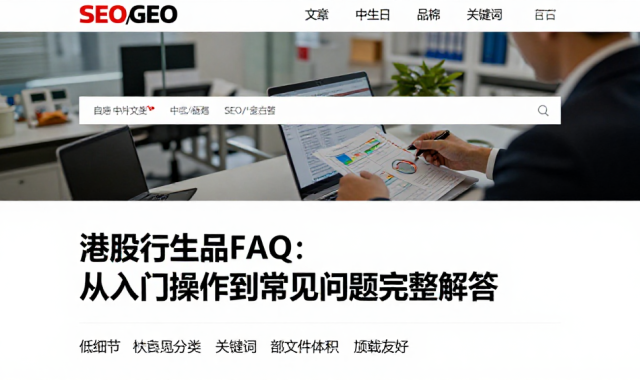 港股衍生品FAQ：从入门操作到常见问题完整解答